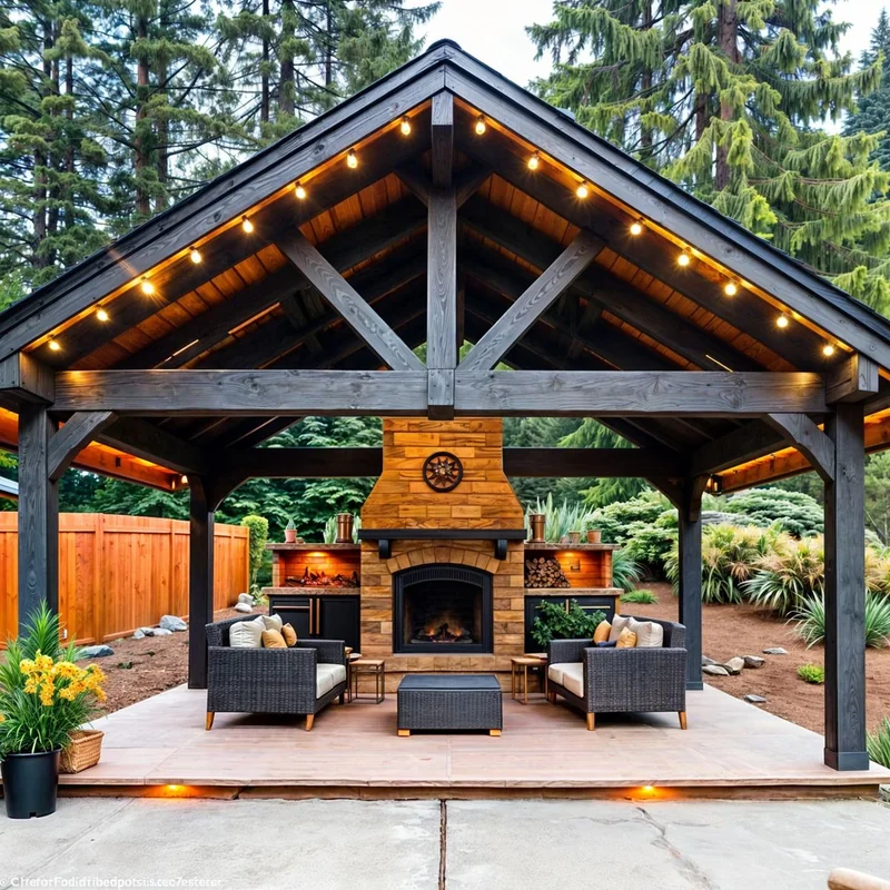 Villa Bahçesine Ahşap Çardak Yaptırmadan Önce Bunları Mutlaka Bilin