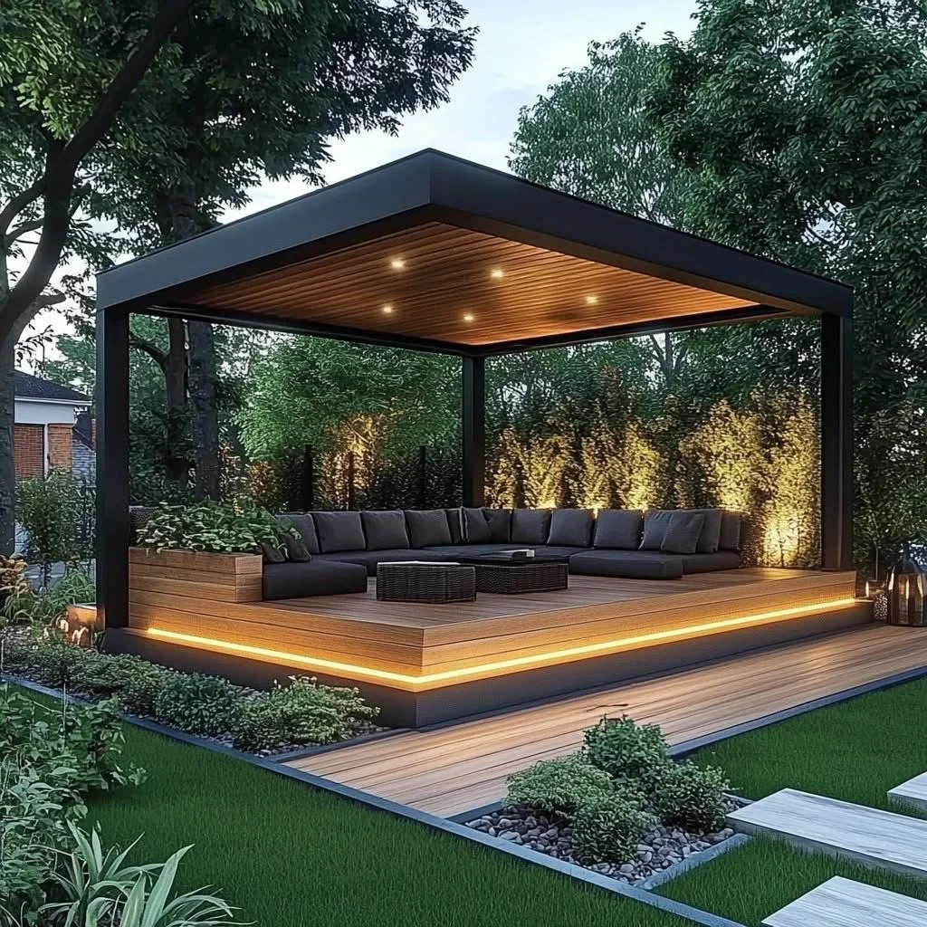 Modern Ahşap Çardak Modelleri